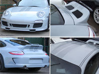 Classic Look with Duct Tail Spoiler for Porsche 997 Models